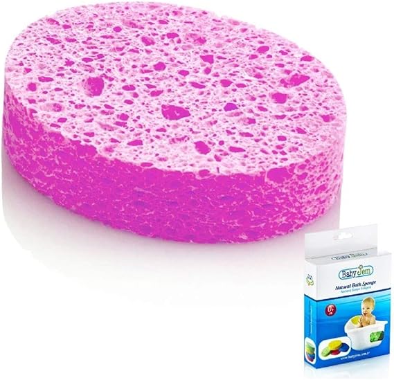 Babyjem Banyo Süngeri Selülozik Pembe Pembe 8699203310201