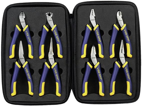 IRWIN VISE-GRIP Pliers Set with Case, 8 Pieces (2078714)