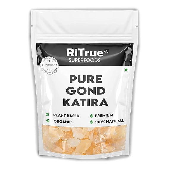 Profound RiTrue 200 Gm Gond Katira Pure Organic | Edible Gum | - Tragacanth Gum (200 Gm)