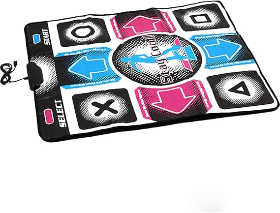 Dance Mat, Electronic Dance Rhythm Step Play Mat,Dance pad Game Toy,USB 11 Key Computer Dance Mat,for PC Laptop Rhythm Video Game