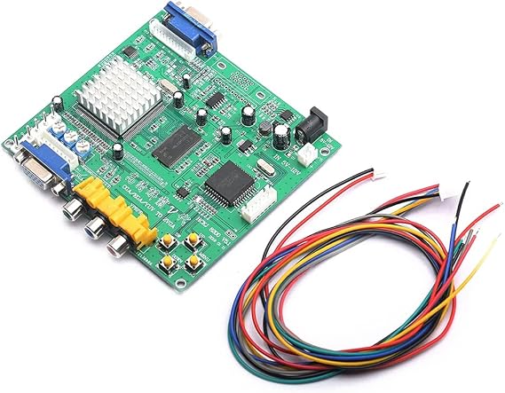 GBS8200 CGA//YUV/RGB to VGA Output Arcade Jamma Game HD Video Converter Board Monitor to LCD GBS-8200