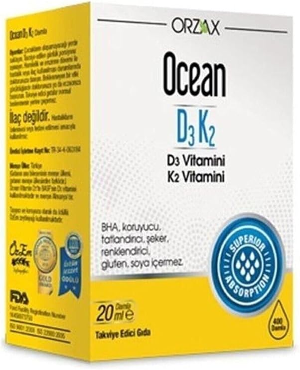 Ocean D3 K2 Drop (20 Ml) P10680