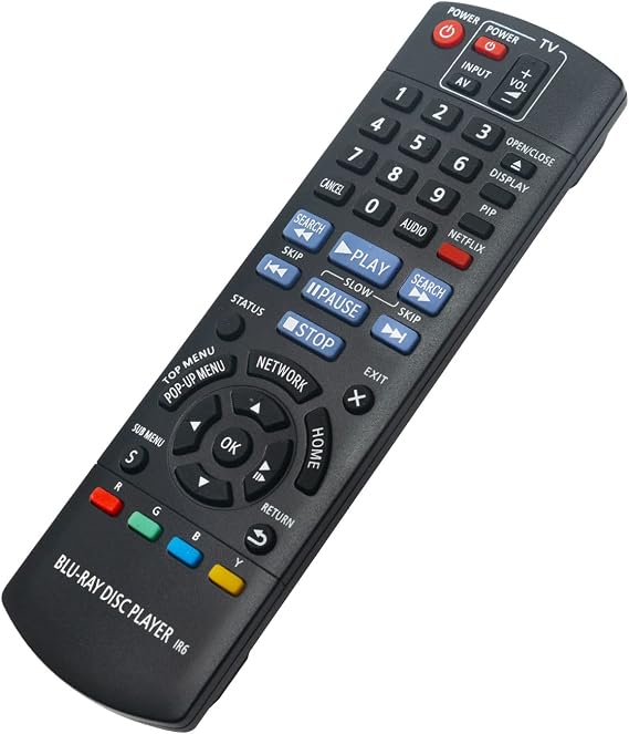 N2QAYB000575 IR6 Replace Remote Control Work for Panasonic Blu-Ray Disc DVD