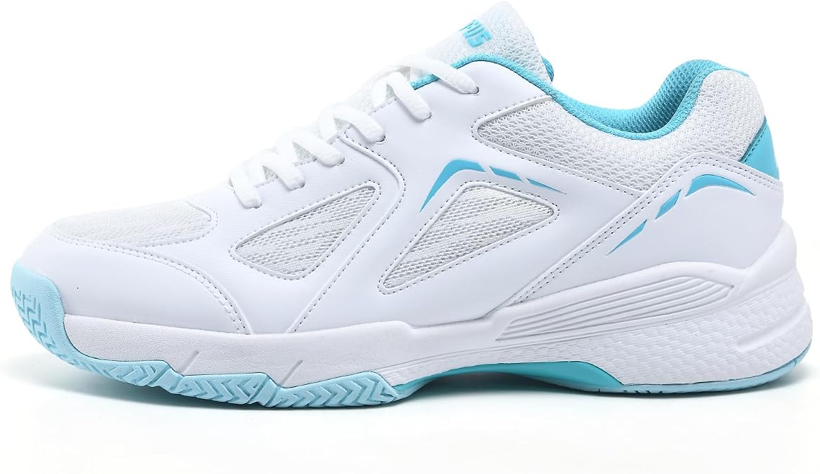 Women's Pickleball Shoes - AMZ-P601, Non-Slip, Cushioning, Anti-Torque, Breathable Court Shoes