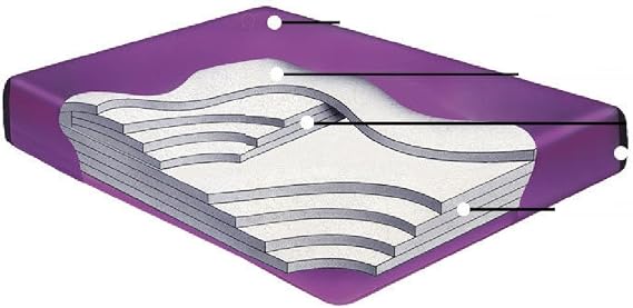 Boyd's 99% WAVELESS WATERBED Mattress/Liner/Heater/Fill Drain/Conditioner KIT (Queen 60x84 TranquilSupportG2)