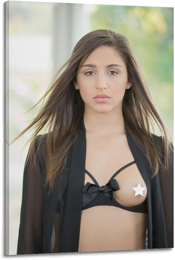 Tropical Sexy Girls Abella Danger Bikini Women Hot Girl Babes Curvy Poses Poster for Room Aesthetic Posters & Prints on Canvas Wall Art Poster for Room Frame-style 08x12inch(20x30cm)