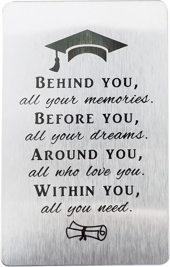 TGCNQ 2026 College Graduation Gifts for Women Men - Masters Degree & High School Senior Grad Cards with Inspirational Messages