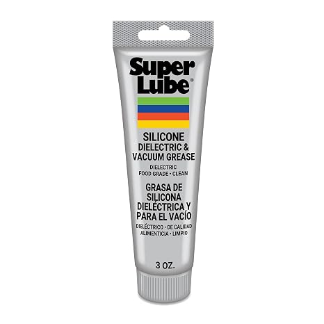 Super Lube 91003 Silicone High-Dielectric and Vacuum Grease, 3 oz.