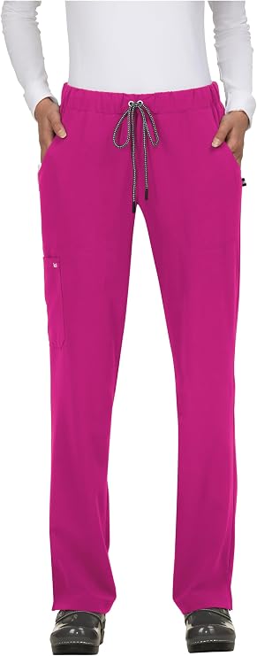 KOI Next Gen Everyday Hero Women's 5-Pocket Cargo Scrub Pants, 4-Way Stretch