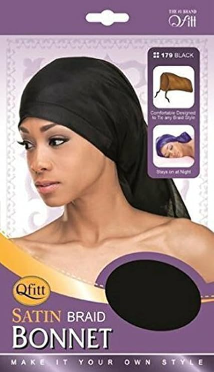 Qfitt Black Satin Anti-Breakage Sheath