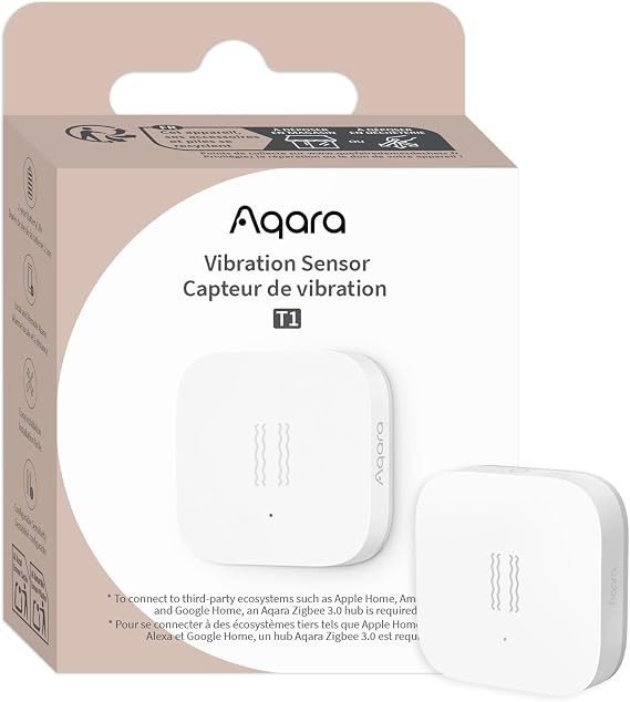 Aqara Akıllı Titreşim Sensörü T1 VB-S01D (Apple Home Destekli)