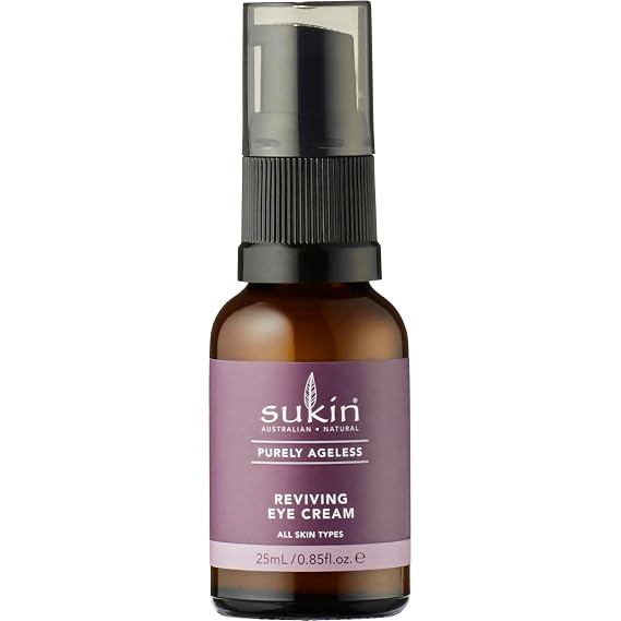 Sukin Purely Ageless Reviving Eye Cream, 0.85 fl oz