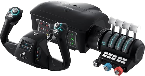 TURTLE BEACH ヨーク スロットル フライト コントローラー Xbox Windows PCSteam対応 VelocityOne Flight ブラック/黒 Microsoft Flight Simulator対応 シミュレーター Xbox 公認メーカー保証2年