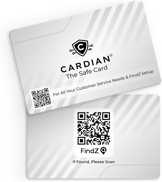 Cardian RFID Blocking Cards Set 3 Credit Card Protector for Wallets, Passport Shield & NFC Blocking Device | Anti-Skimming Protection for Debit, ID & EMF Cards | Travel Accessories for Men and Women