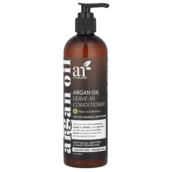 Artnaturals Argan Oil Leave-In Conditioner, 12 fl oz