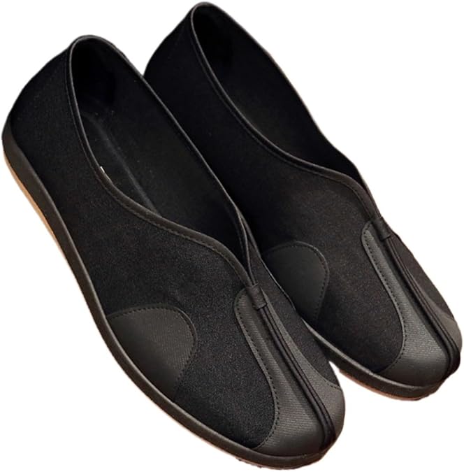 Martial Arts Shoes Old Beijing Cloth Shoes Tai Chi Kung Fu Shoes for Men & Women Flexible Breathable Fabric, and Rubber Sole Tradition Chinese Shoes
