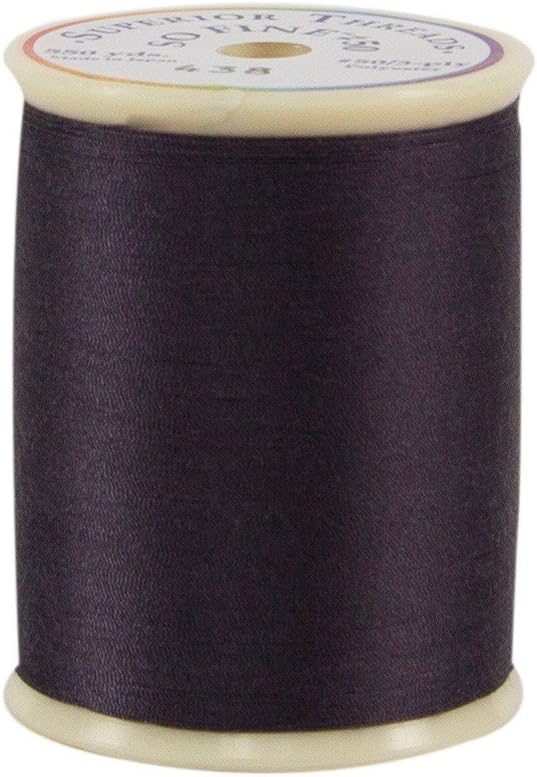 Superior Threads 11601A-438 So Fine Mulberry 3-Ply 50W Polyester Thread, 550 yd