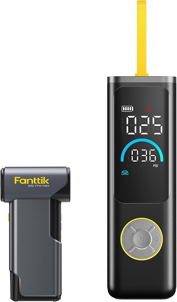 Fanttik X9 APEX Portable Air Compressor & B10 Pro Max Electric Air Duster