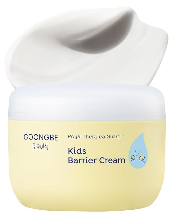 GOONGBE Kids Barrier Moisturizing Cream Korean Ceramide, 6.09 oz