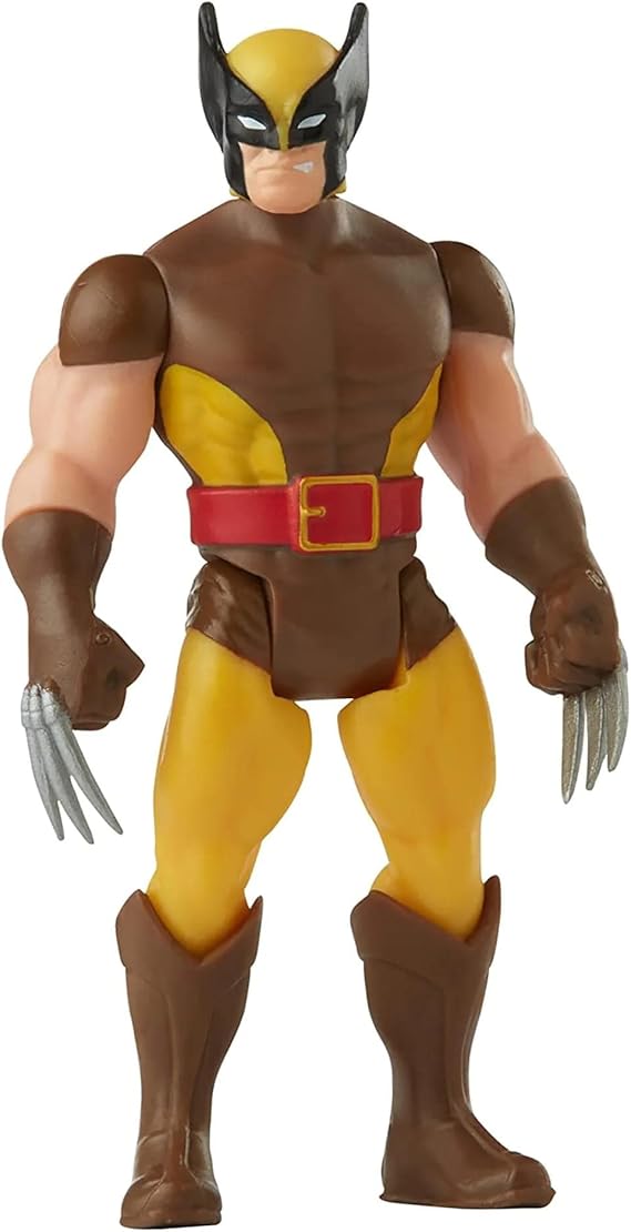 Hasbro Marvel Legends Series 3.75-inch Retro 375 Collection Wolverine Action Figure Toy