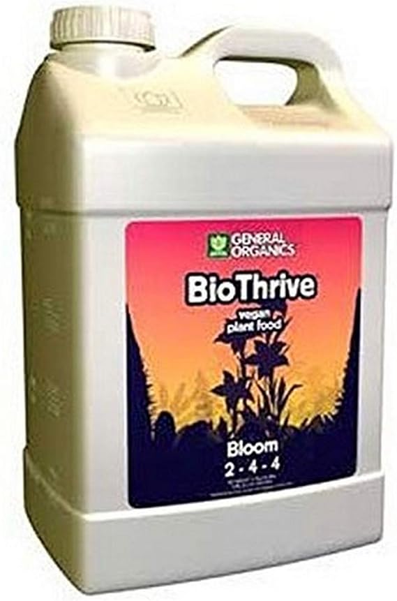 General Hydroponics726814 GH5134 Organics BioThrive Bloom Booster, 2.5-Gallon, Black