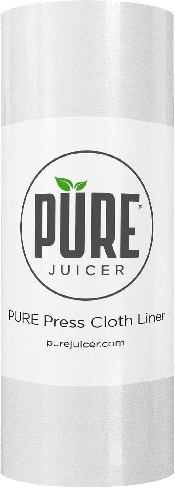 PURE Press Cloth Liners for Cold Press Juicing - Use with Press Cloths or Bags - 1 Roll, 100 Liners per Roll