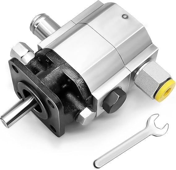 Nakkaa 11 GPM 2 Stage Hydraulic Log Splitter Pump Aluminum Gear Pump