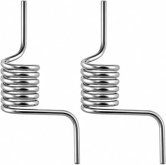 Upgrade 2 Pack MHY62044106 Refrigerator Door Spring Replace MHY62044104 MHY62044103, Heavy Duty Steel Flapper Door Spring Compatible with LG & Kenmore Refrigerator Models LFX28968ST LFX28968SB