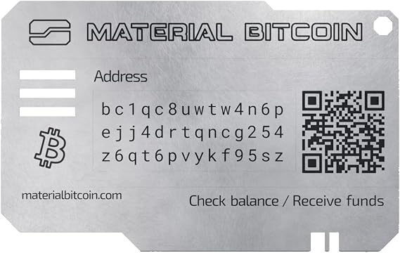 Lite - Cold Wallet for Bitcoin - Physical BTC Wallet to Store Bitcoin and Manufactured with Strict Security Measures.