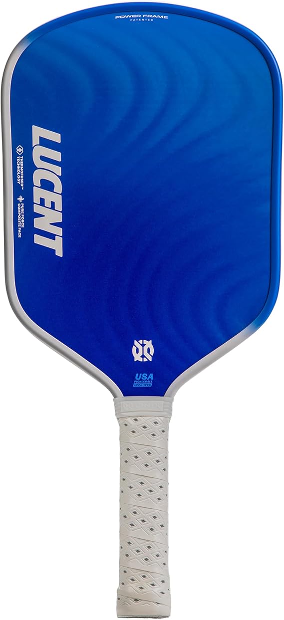 Onix Lucent Pickleball Paddle with Elongated Shape, Honeycomb Core, Composite Face & Tennis-Style Pickleball Paddle Grip