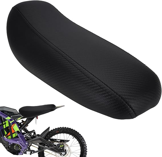 Carbon Fiber Pattern Electric Dirt Bike Seat Cushion for Surron 79Bike X260