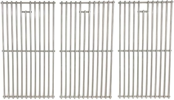 Replacement Grill Cooking Grates for Select GSS3220JS, GSS3220JSN, 463268207, 463268806 Gas Models, Set of 3