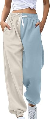 Baggy Sweatpants for Women 2025 Plus Size High Waisted Workout Athletic Joggers Casual Comfy Sweat Pants with Pockets