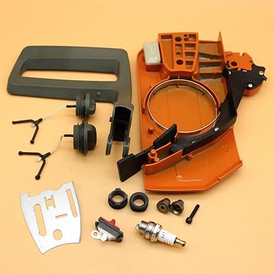Brake Side Clutch Cover Bar Plate Kit For Husqvarna 266 268 272 61 66 Chainsaw 503 73 66 01, 501 81 48 01, 501 51 38 01, 501 43 14 02, 501626601, 501626602