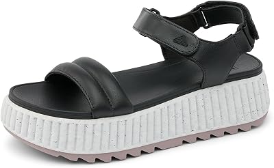 REEF Vista Higher Raya Womens Platform Sandal, Adjustable Straps, Soft Molded Footbed