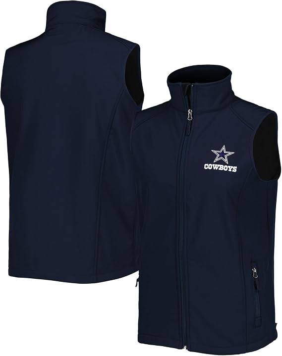 dunbrooke Men's Royal Buffalo Bills Archer Softshell Full-Zip Vest