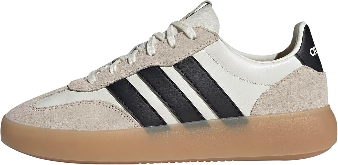 Adidas Men's Barreda Decode, Off White/Black/Gum, 5