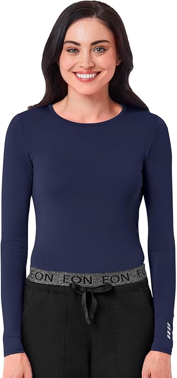 Maevn Coolmax Women's Long Sleeve Under Scrub Tee