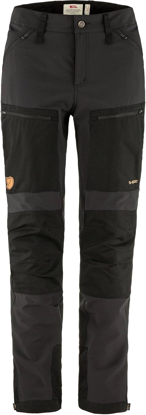 Fjallraven Vidda Pro Men's Trekking Trousers - Water Resistant, Wind Resistant Fabric, Reinforced Knees - Hiking, Trekking