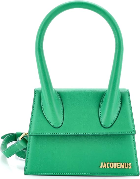 Pre-Loved Le Chiquito Moyen Bag Leather Moyen, Green