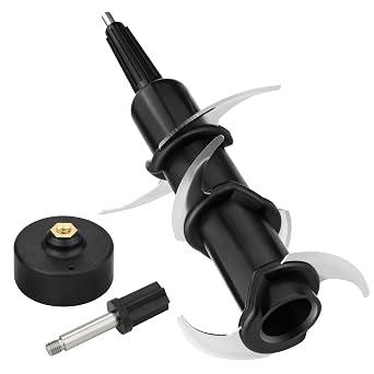 Blender Blade Replacement Compatible with Ninja 72 oz Pitcher, Blade Replacement with Driver Clutch Drive Pin Stud Kit Compatible with Ninja 1100W 1200W 1500W BL610 CT610 BL640 BL642 BL680 BL770