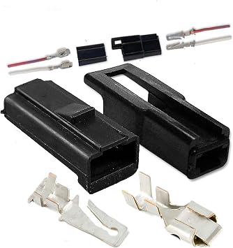 APTIV Metri-Pack 56 Series 1 Pin Connector w/14-16 AWG Male and Female Terminal (Pack of 3-Set)