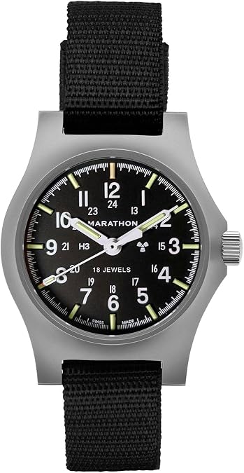 Marathon 34mm General Purpose Mechanical (GPM) Wrist Watch with Tritium - WW194003