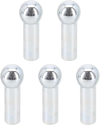 TreasureCave Gym Pulley Machine Stopper Cable Ball Cable Ball Terminals, 5pcs Gym Pulley Machine Stopper Cable Ball Terminals Wire Port Joint Parts6mm