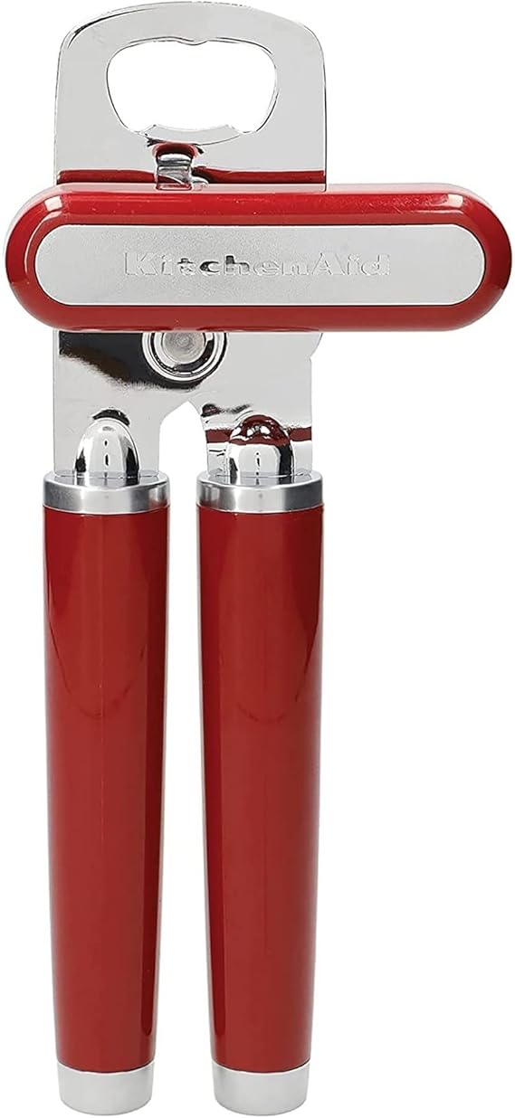 KitchenAid Klasik çok işlevli konserve açacağı, 21 cm, Empire Red