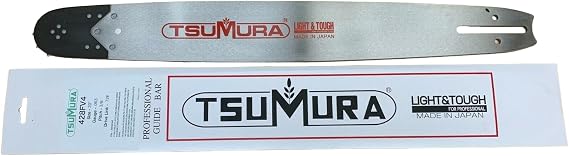 Tsumura 20" Guide Bar 3/8-063-72DL Compatible with Makita, Husqvarna, Jonsered, Dolmar 203RNDD009