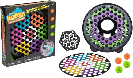 Koosh Face-Off - 3-in-1 Target Game - Head-to-Head Play - Outdoor Sports Fun - Ages 6+, Small