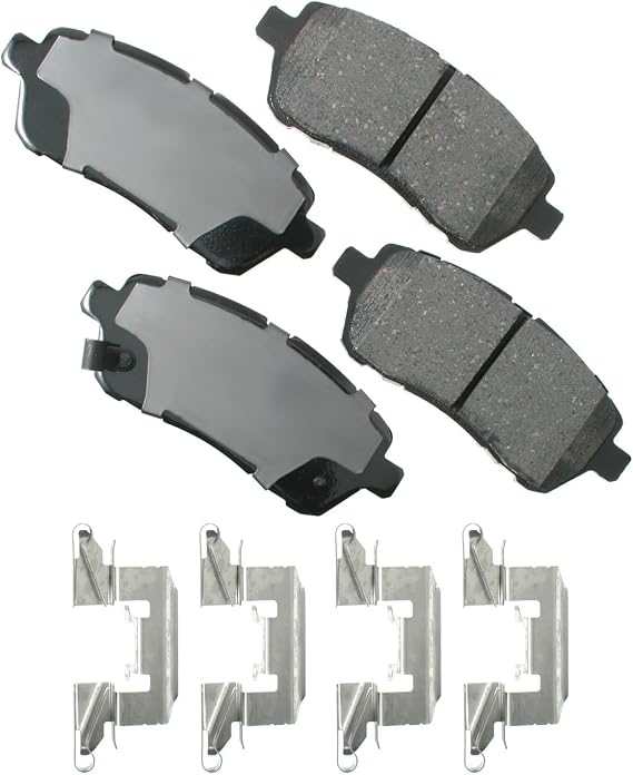 Akebono ACT1454 Proact Ultra Premium Ceramic Disc Brake Pad kit