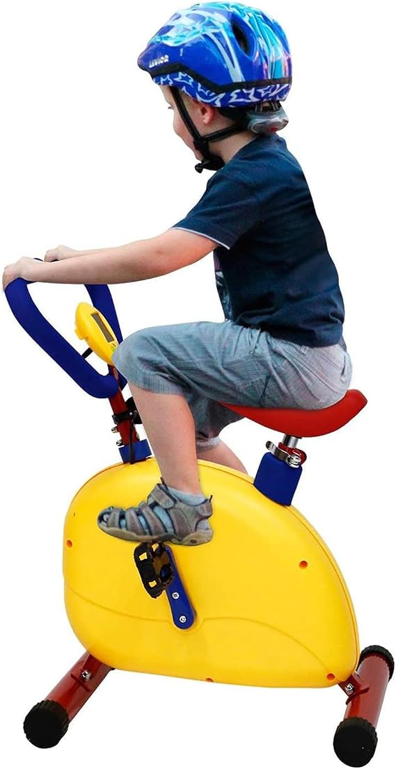 Kids Fitness Exercise Equipment, Fun and Fitness Indoor/Outdoor Kids Exercise Bike, Children's Weight Bench, for Children in Schools And Families
