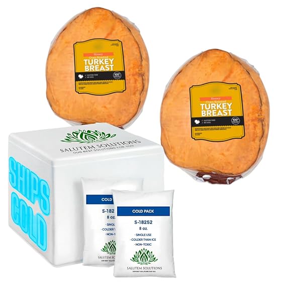 Salutem Vita - Honey Turkey Breast, 1 lbs. (actual weight may vary within 5%) - Pack of 2